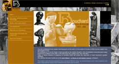 Desktop Screenshot of bouchard-sculpteur.com